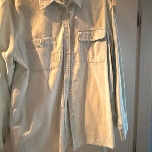 Women’s Ralph Lauren Light Blue Casual Button Down Shirt